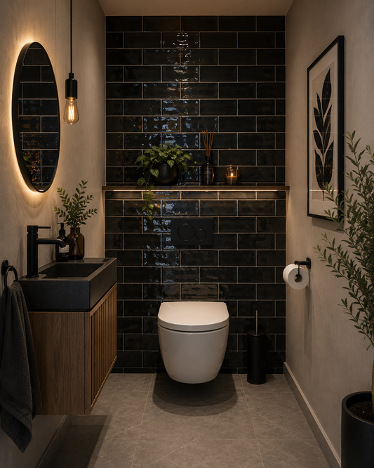 Vægfliser Black HM 7,5x15