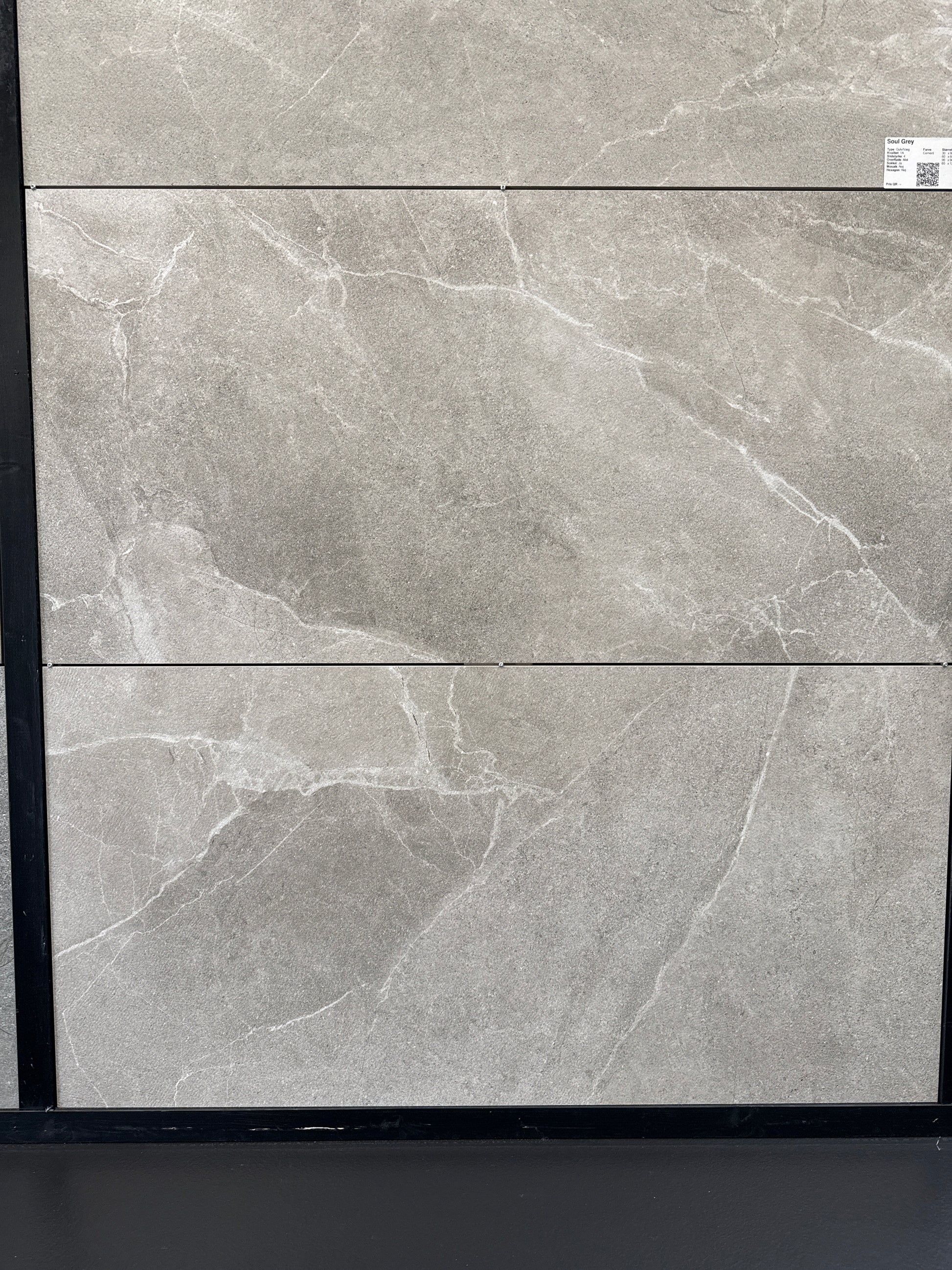 Marmorlook Fliser Soul Grey