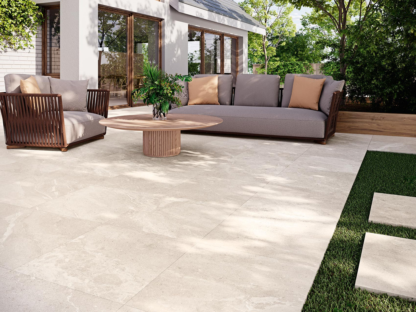 Terrasse Fliser Ecchio Crema