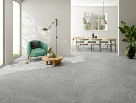 Ecchio Light Grey Betonlook Flise