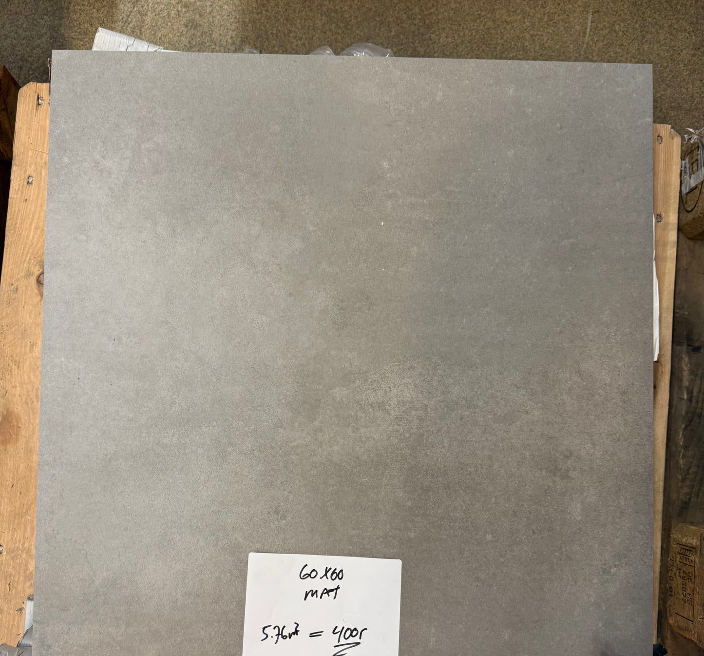 Rest Fliser 60x60 Grey