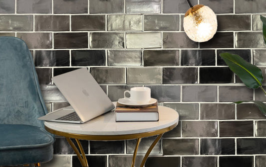 Vægfliser Metallic Silver HM 7,5x15