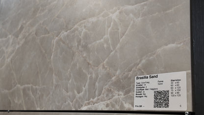 Marmorlook Fliser Brasilia Sand