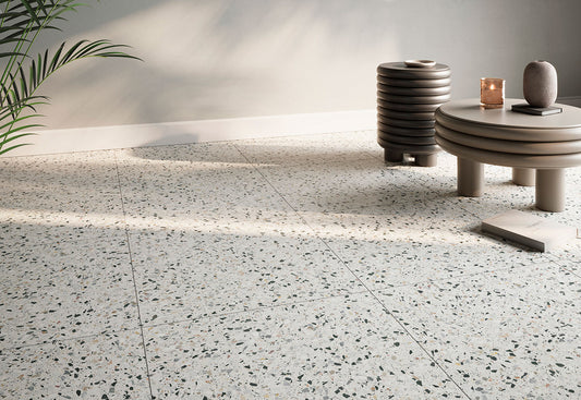 Nadinne Natural Terrazzo Flise