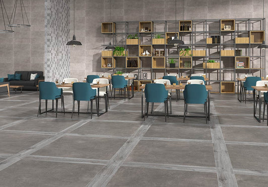 Betonlook Fliser Newton Grey