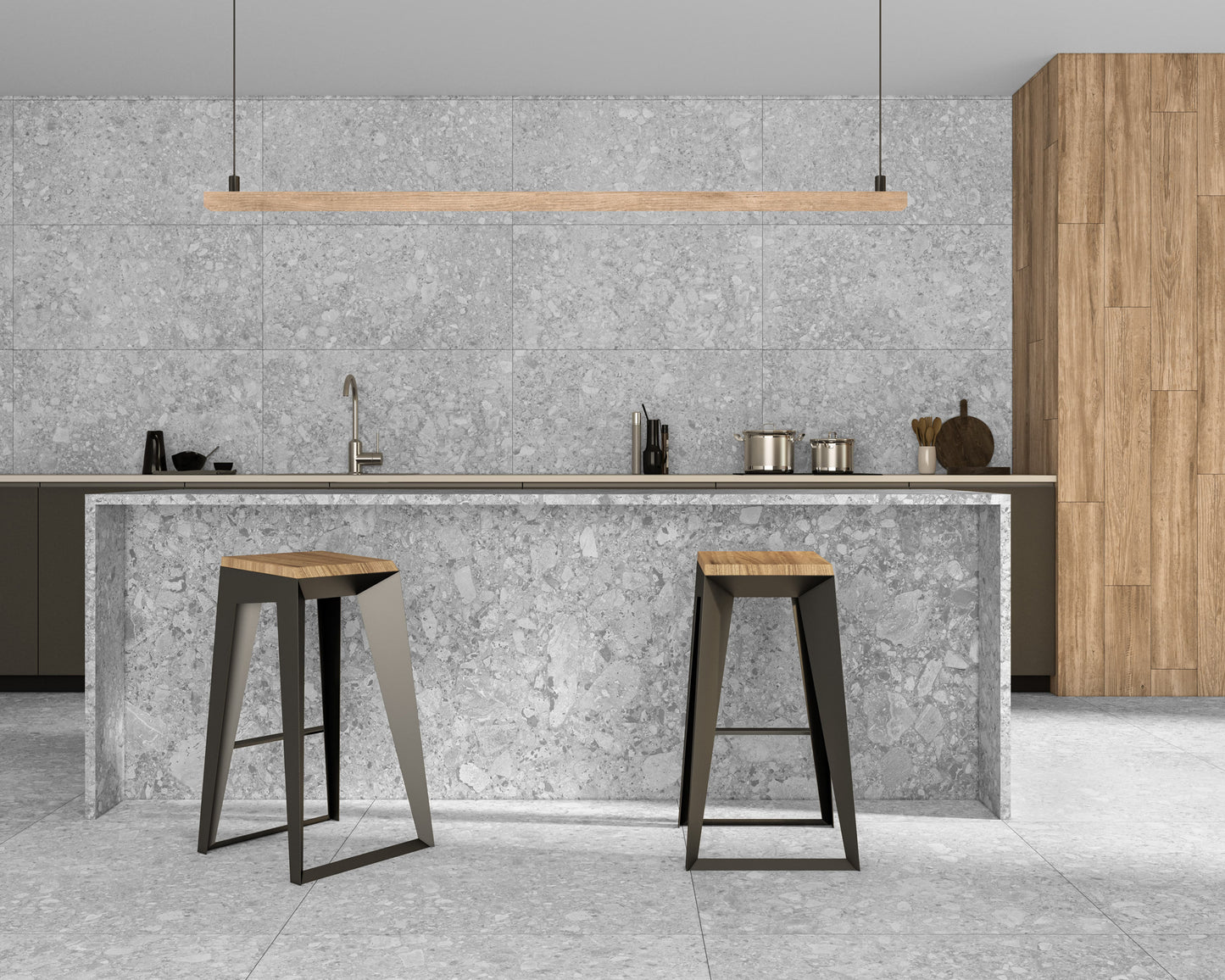 Terrazzo Fliser Pedregal Grå