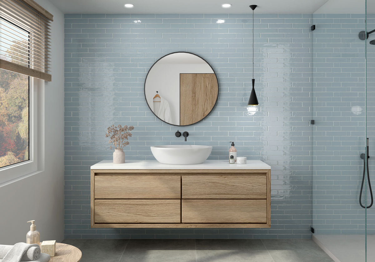 Vægfliser Sky Blue HM 5x25