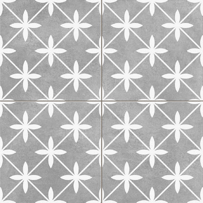 Star Grey Marokkanske Fliser