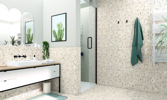 Gobi Beige Terrazzo Flise