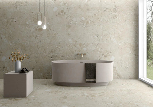 Terrazzo Fliser Ura Lys Beige