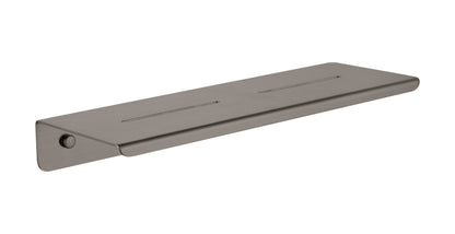 Cassøe A5 brusehylde, vendbar - Gun Metal