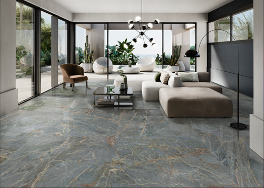 Brasilia Blue Marmor Flise