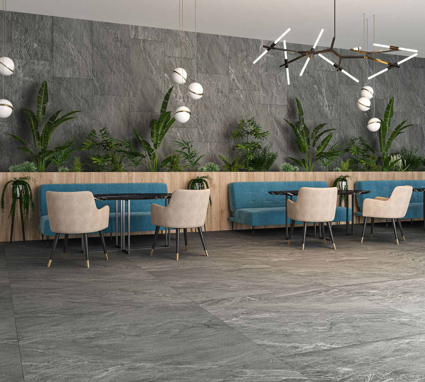 Capraia Iron Betonlook Flise