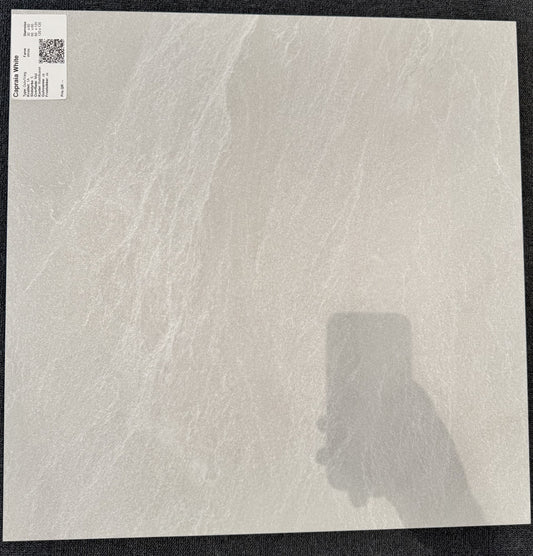 REST 60x60 White Betonlook Flise