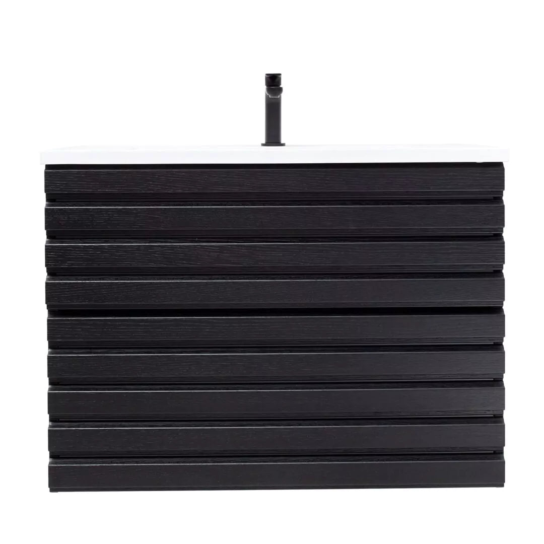 Cassøe Class Sortbejdset Eg Badeværelsesmøbel