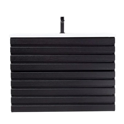 Cassøe Class Sortbejdset Eg Badeværelsesmøbel