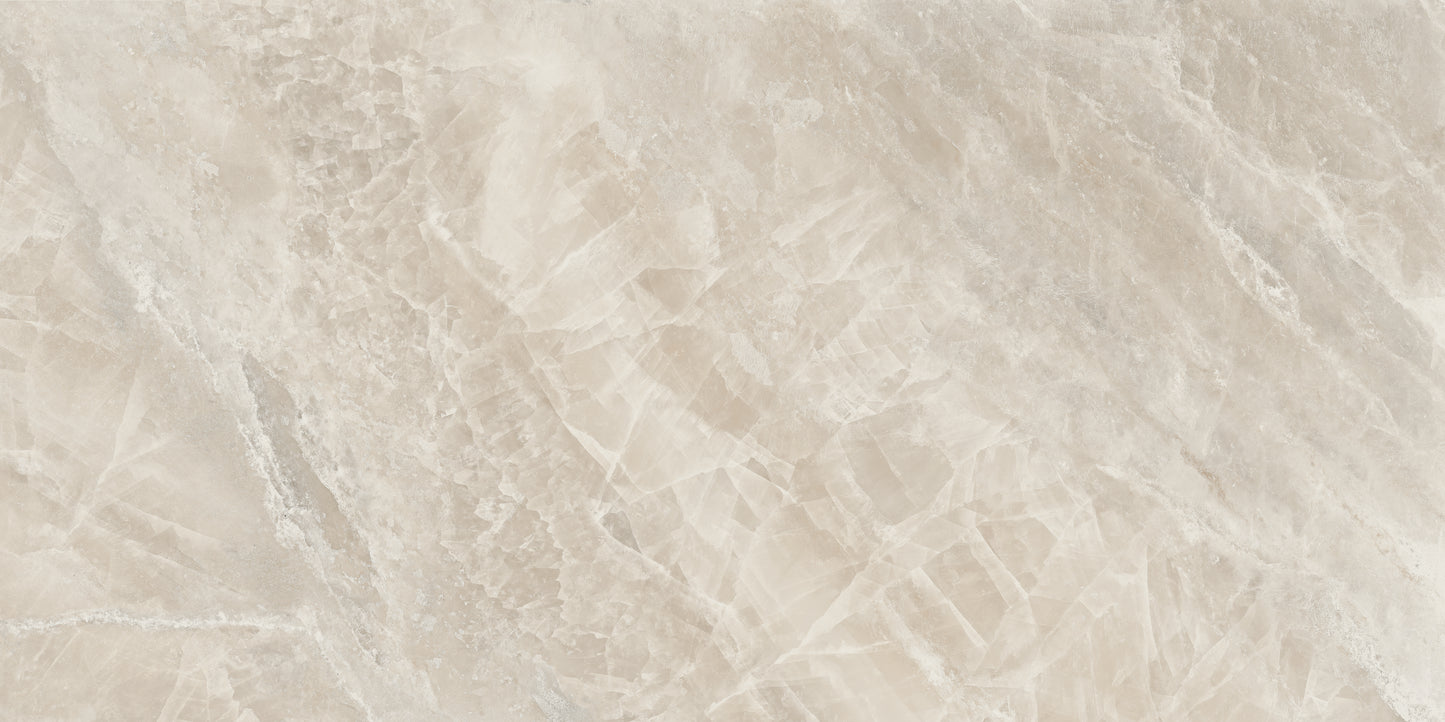 Marmorlook Fliser Electra Almond