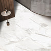 Olympia Blank Hvid Marmor Flise