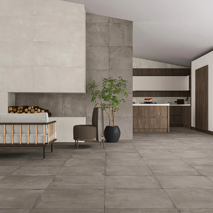 Betonlook Fliser Inedit Gris