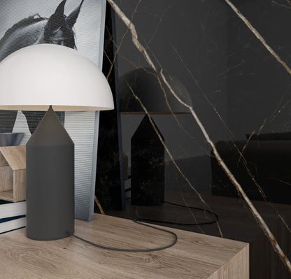 Kalahari Gold Sort Marmor Flise