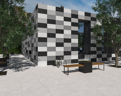 Betonlook Fliser Manley Grey