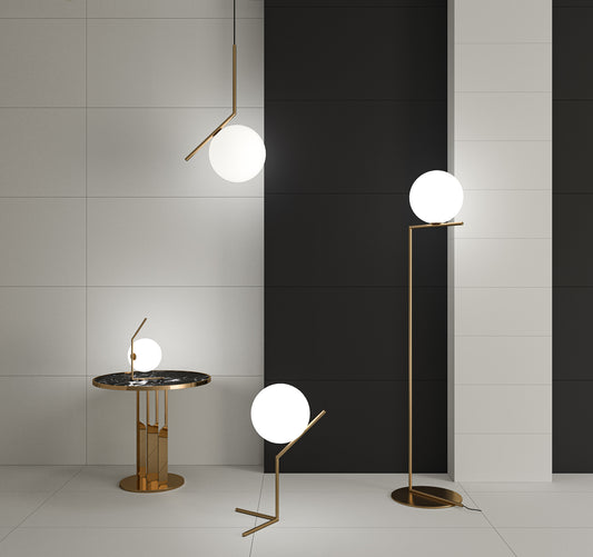 Betonlook Fliser Manley Sort