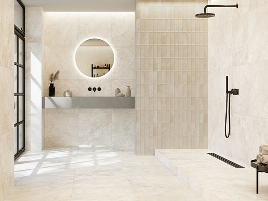 Mylos Lys Beige Marmor Flise