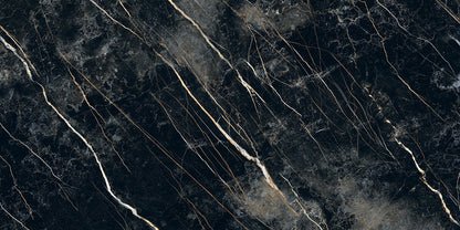 Negro Gold Sort Marmor Flise