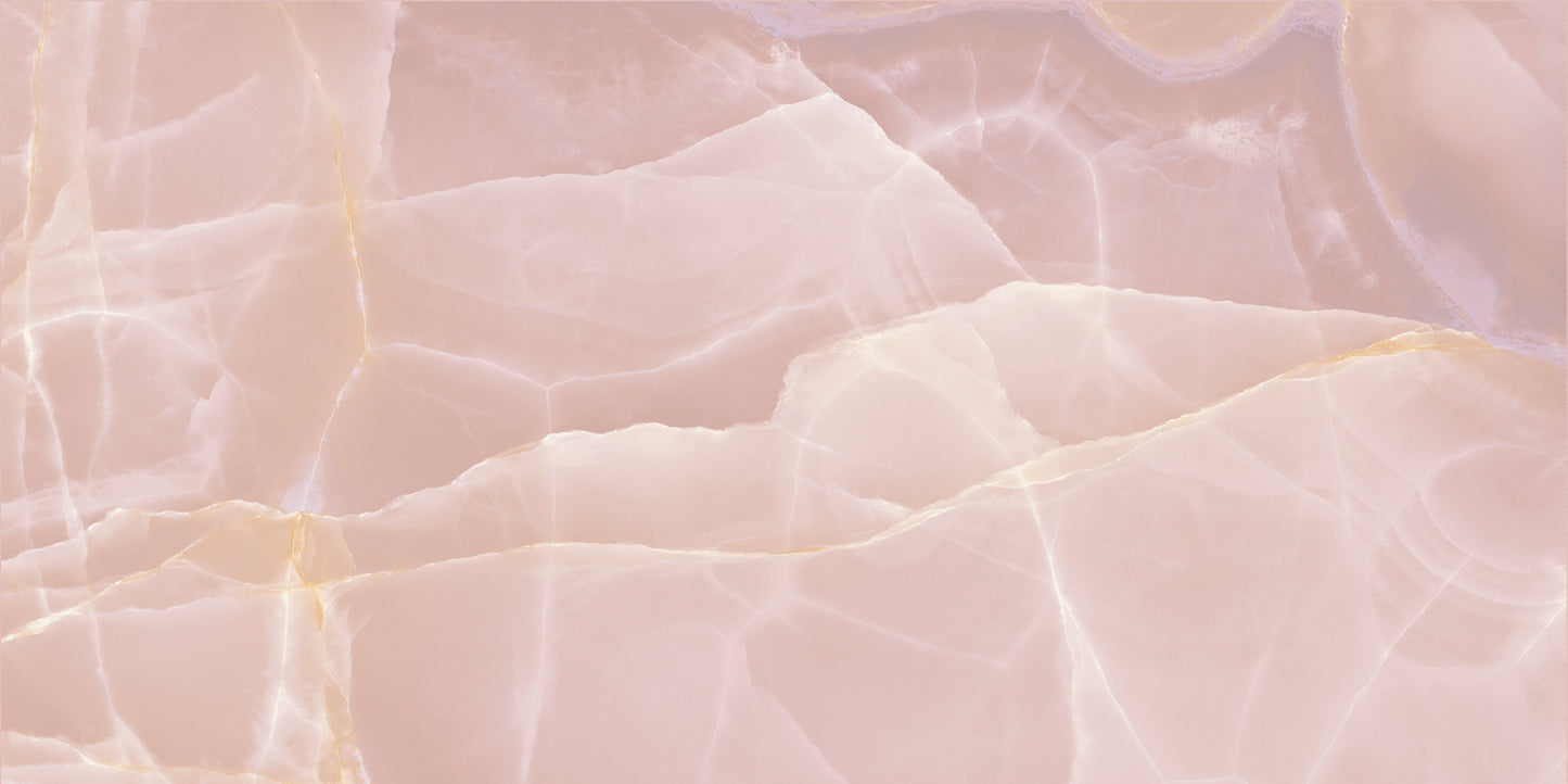 Marmorlook Fliser Onyx Rose