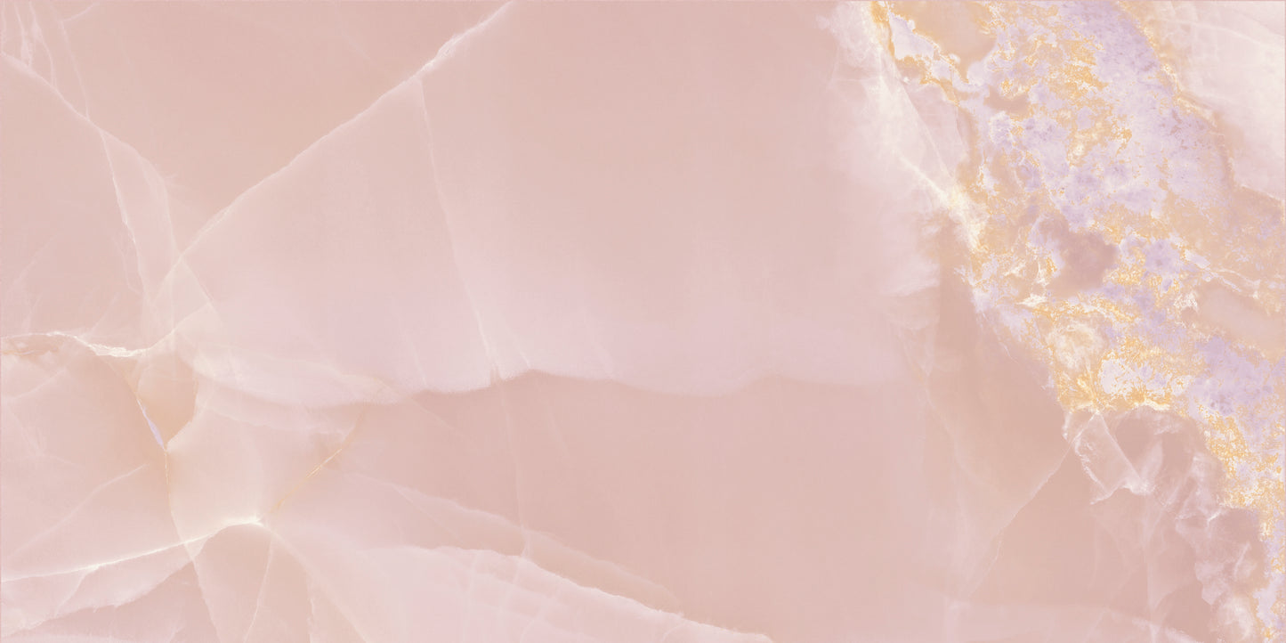 Marmorlook Fliser Onyx Rose