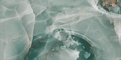 Marmorlook Fliser Onyx Turquoise