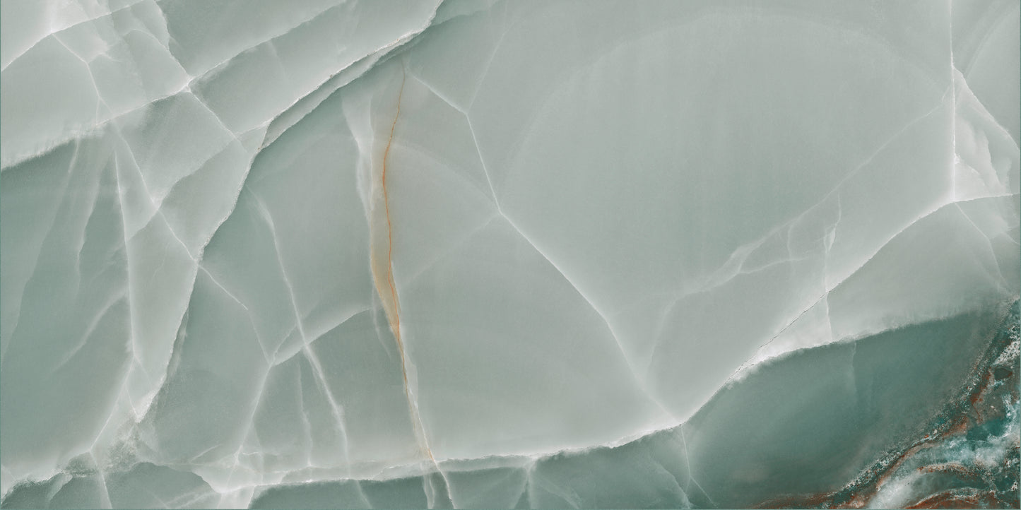 Marmorlook Fliser Onyx Turquoise