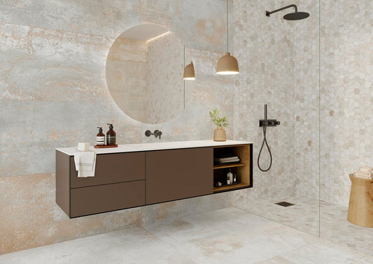 Metallook Fliser Oxyde Blanc