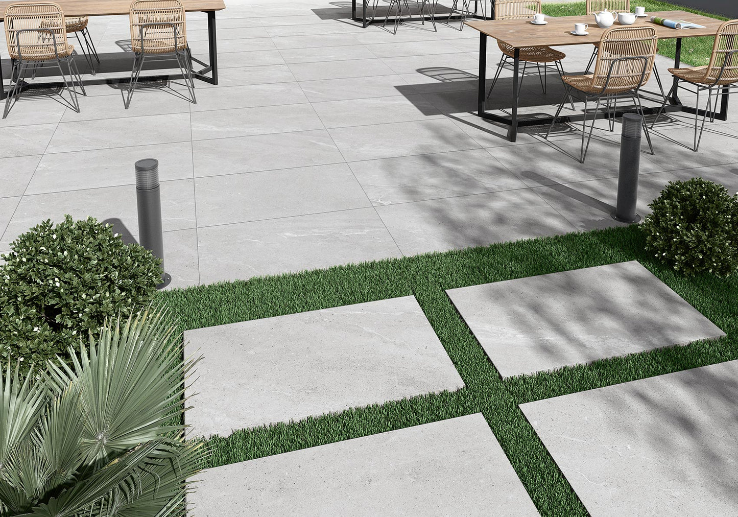 Terrasse Fliser Ecchio Perla