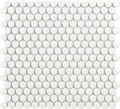 Vægfliser Mosaik Penny White