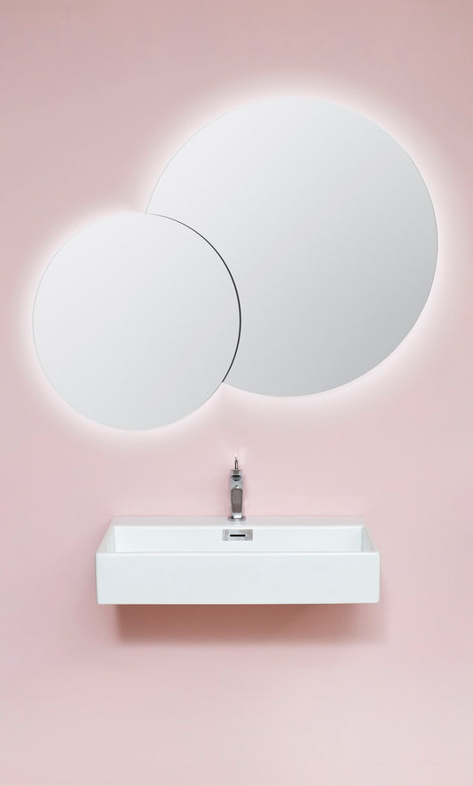 Cassøe Livorno Dobbeltspejl - Backlight