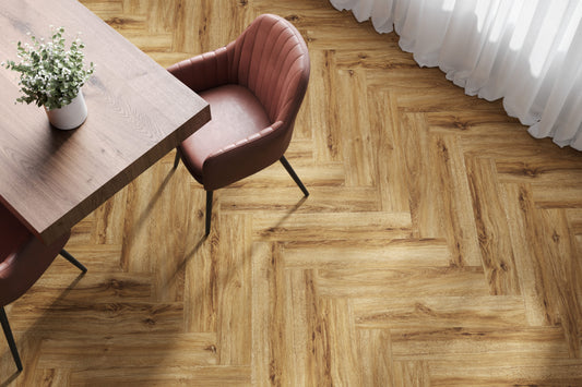 SPC Vinyl Klik Gulv Sildeben Riley Oak