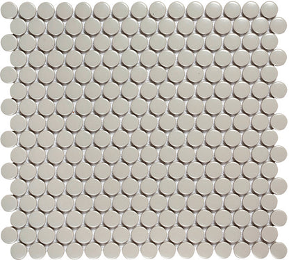 Vægfliser Mosaik Penny Grey