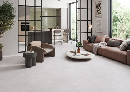 Betonlook Fliser Hook Almond Pearl