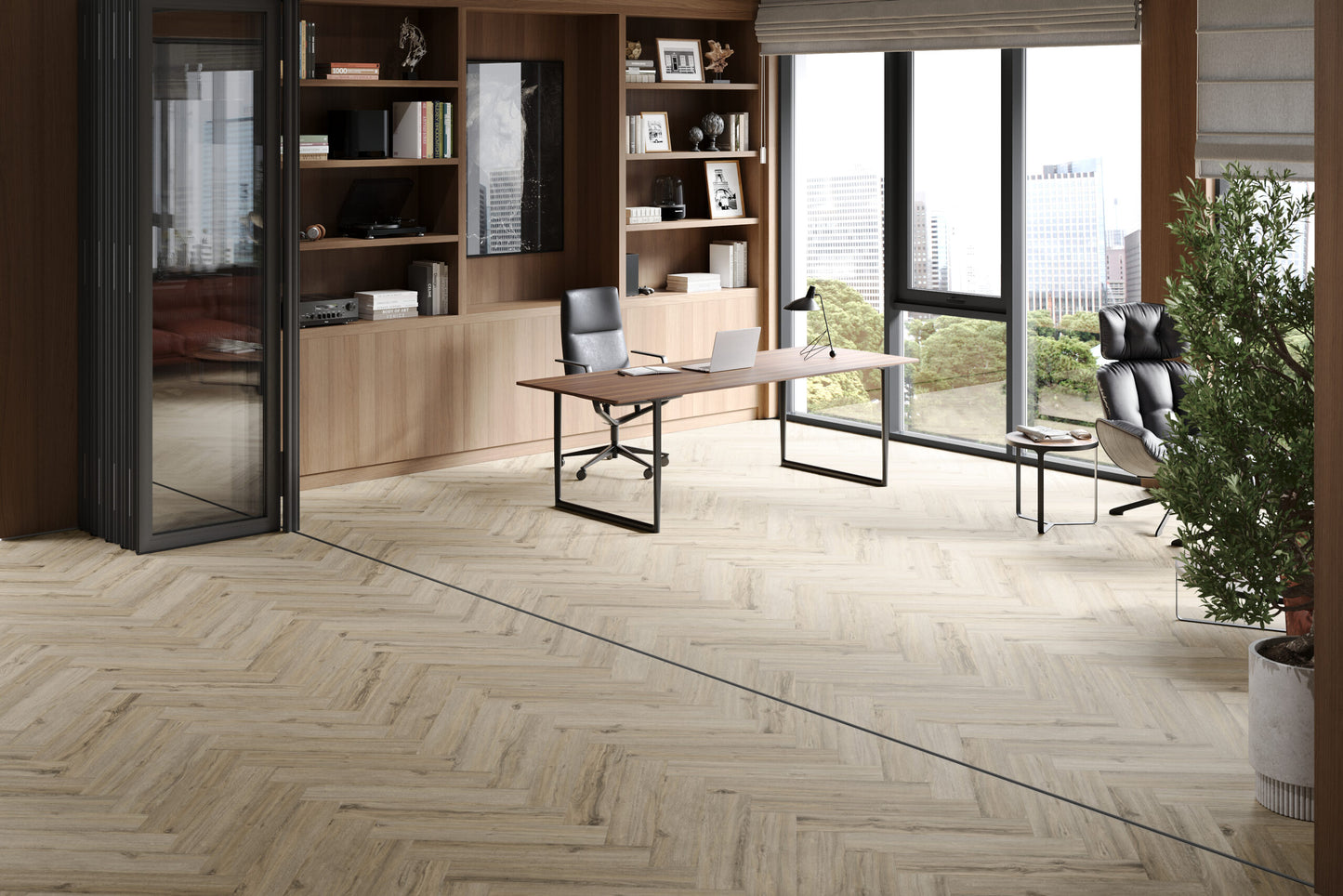 SPC Vinyl Klik Gulv Sildeben Dillon Oak