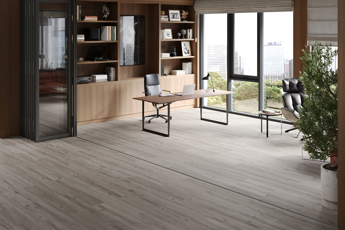 SPC Vinyl Klik Gulv Aspen Oak
