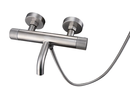 Cassøe Kararmatur Crystal Cut Børstet Stål