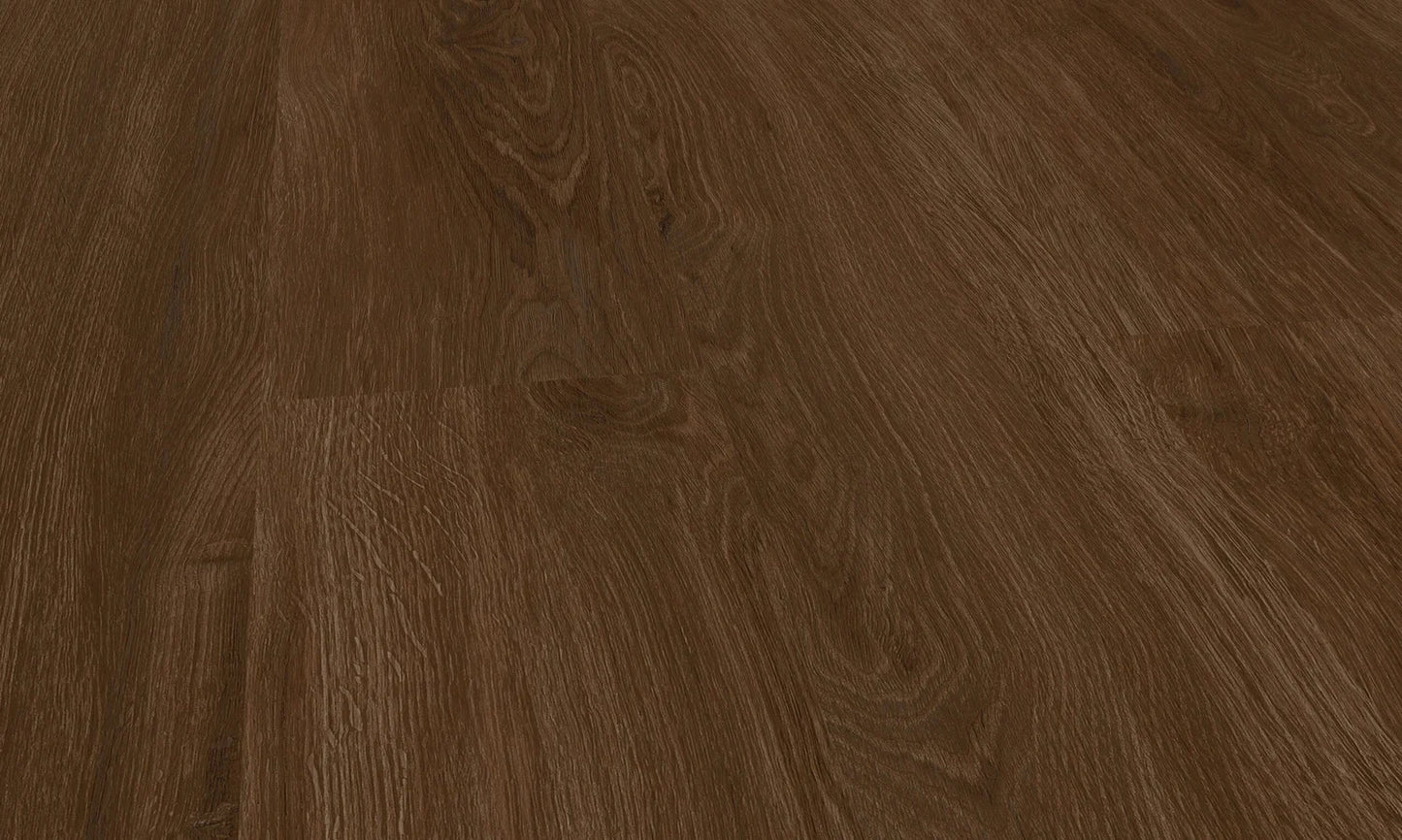 SPC Vinyl Klik Gulv Marrone Oak