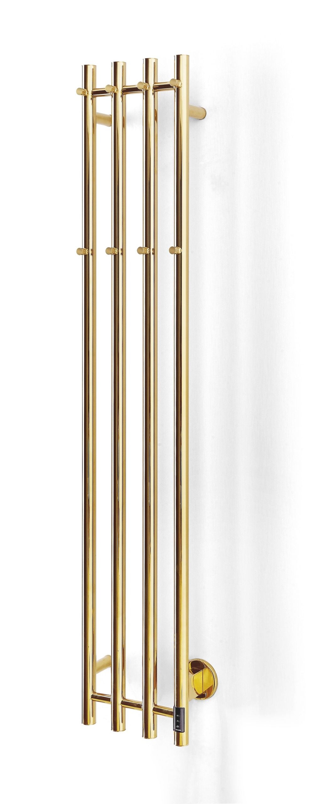 Cassøe Catania El-Håndklædetørrer Poleret Messing