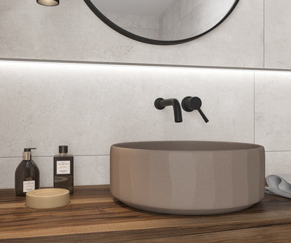 Betonlook Fliser Inedit Blanco