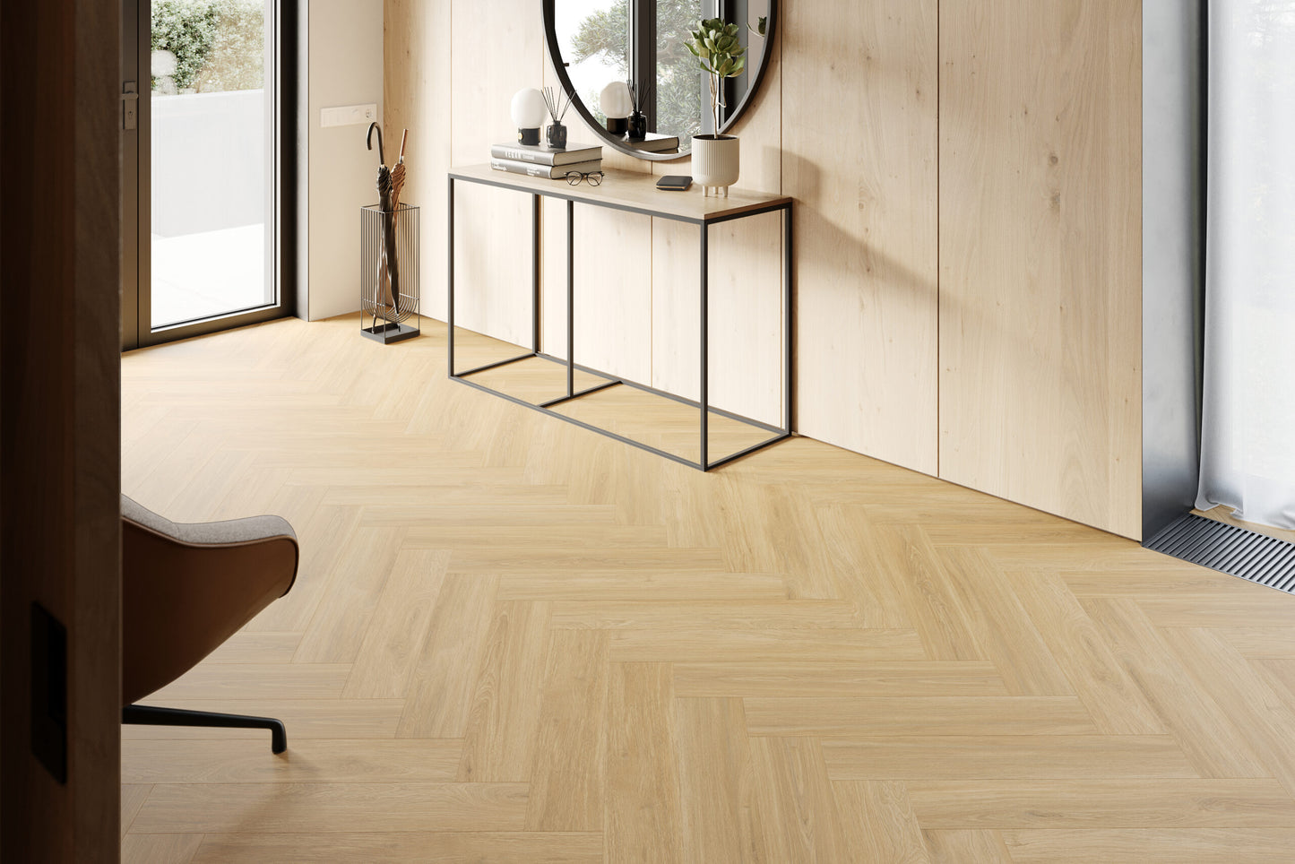SPC Vinyl Klik Gulv Sildeben Nature Oak
