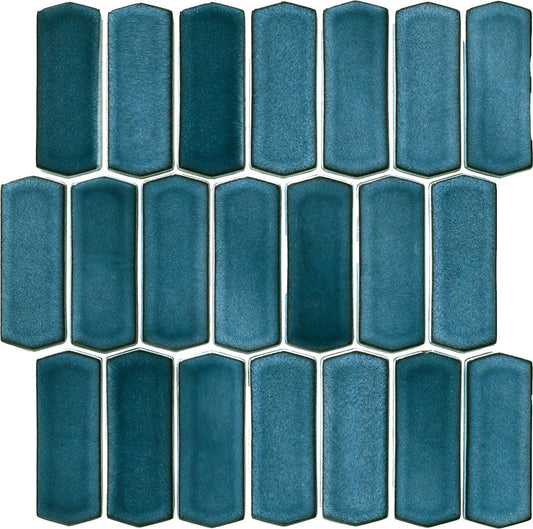 Vægfliser Mosaik Silk Blue