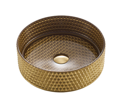 Cassøe Morello vask – glas/messing