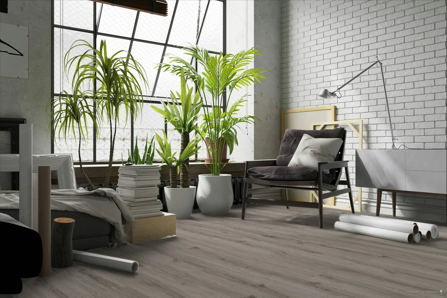 SPC Vinyl Klik Gulv Aspen Oak