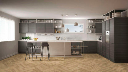 LVT Dryback Sildeben - Lys Natur - 2,5 mm